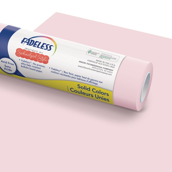 Fadeless Schoolgirl Style Bulletin Board Paper, 48in. x 50ft. Roll, Lavender Haze P0040005 - main